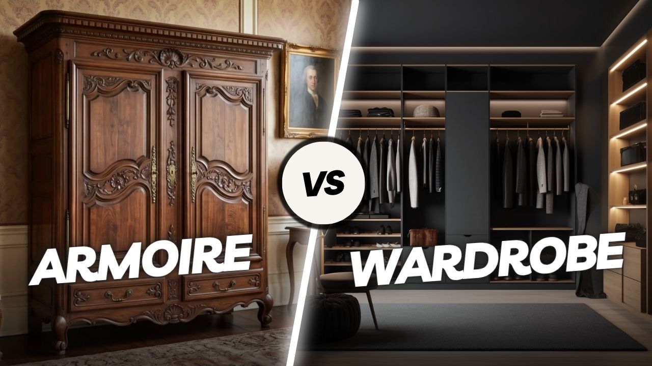 Home Armoire vs Wardrobe