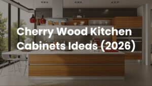 Cherry Wood Kitchen Cabinets Ideas