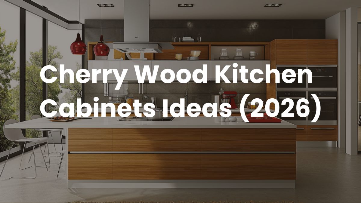 Home Cherry Wood Kitchen Cabinets Ideas
