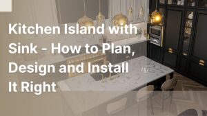 Kitchen Island with Sink