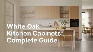 White Oak Kitchen Cabinets Complete Design and Styling Guide