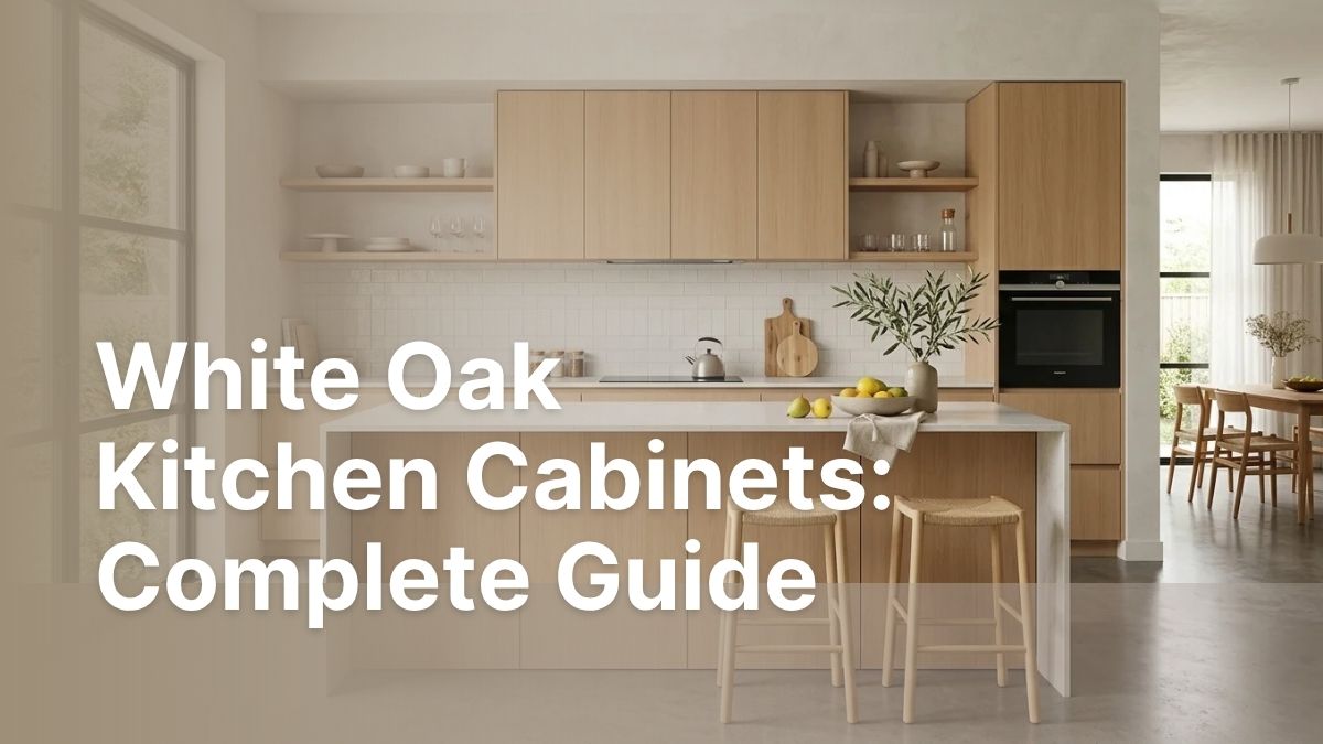 Home White Oak Kitchen Cabinets Complete Design and Styling Guide