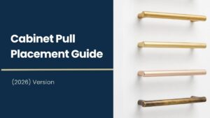 Cabinet Pull Placement Guide