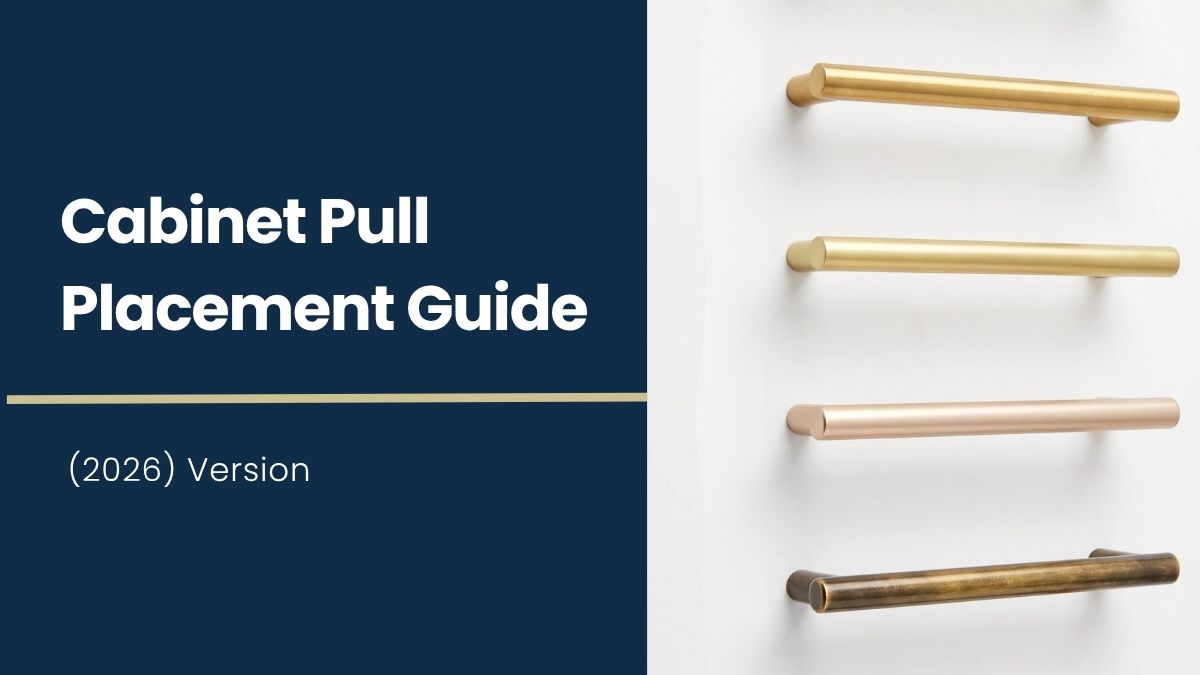 Home Cabinet Pull Placement Guide