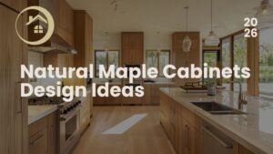 Natural Maple Cabinets Design Ideas