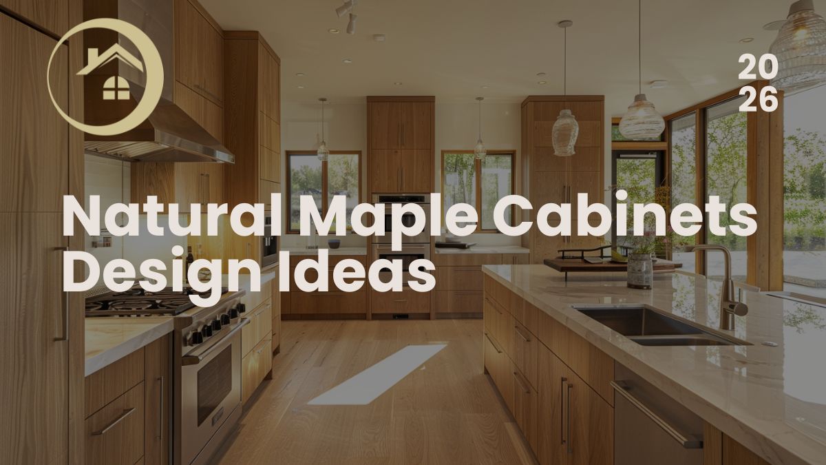 Home Natural Maple Cabinets Design Ideas
